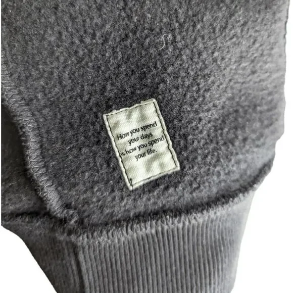 Vuori Men's Seaside full zip hoodie in Black size M - Picture 7 of 9